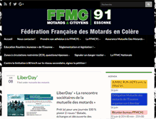 Tablet Screenshot of ffmc91.fr
